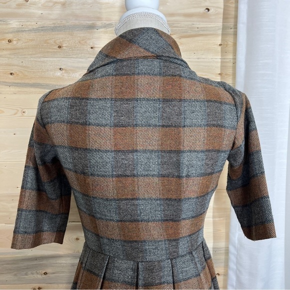 Vintage Teena Paige 1950’s plaid dress - Picture 4 of 12
